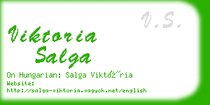 viktoria salga business card